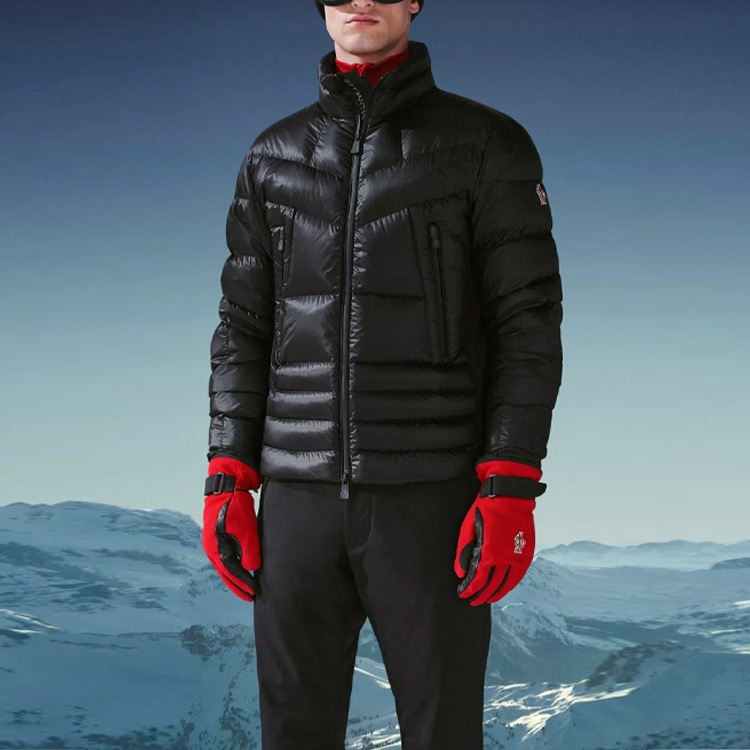 Lookbook Moncler Grenoble SS23 Canmore  Black Puffer Jacket with Stand Collar. I20971A0005453071999
