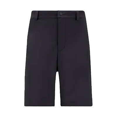 Moncler Grenoble SS23 DAY-NAMIC Black Elastic Waist Outdoor Shorts. I10972B00001539DG999