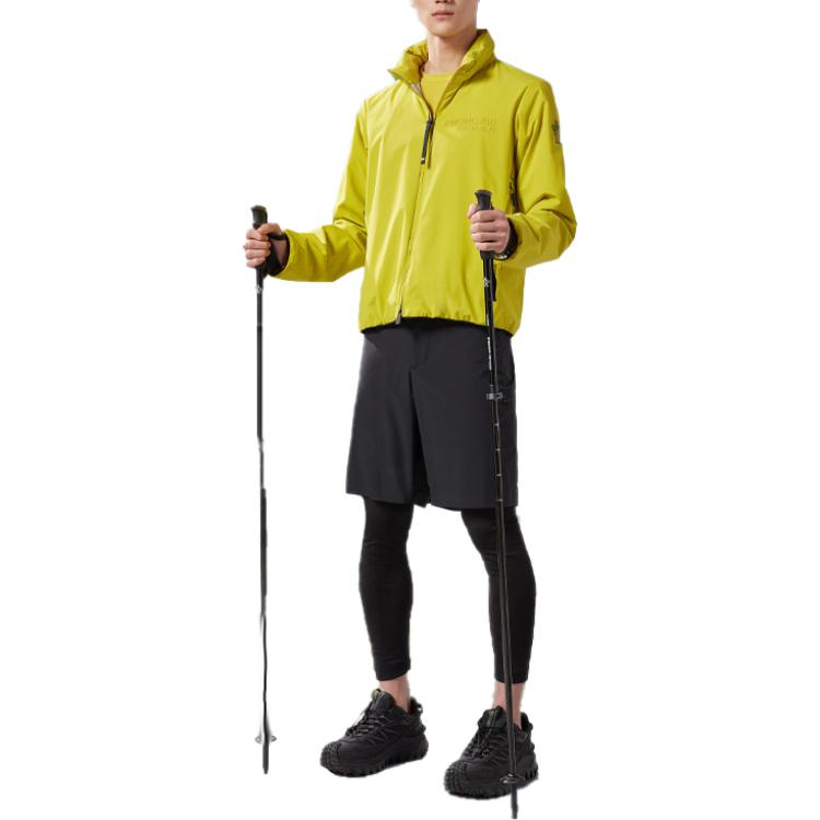 Purchase 몽클레르 그르노블 SS23 데이나믹 블랙 엘라스틱 웨이스트 아웃도어 쇼츠. I10972B00001539DG999