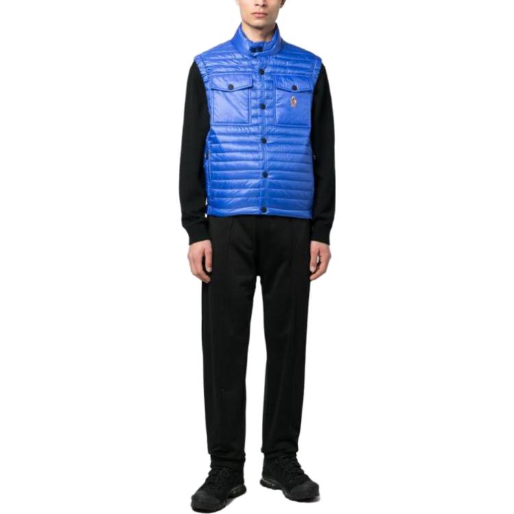 Lookbook 몽클레르 그레노블 SS23 데이나믹 경량 아웃도어 다운 베스트 블루 I10971A00012595B1748