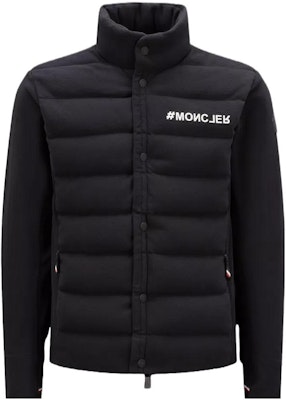 Moncler Grenoble SS23初秋黑色羽絨外套搭配鏡面Logo設計。 I20978G00005899ZB999 Order Moncler Grenoble SS23初秋黑色羽絨外套搭配鏡面Logo設計。 I20978G00005899ZB999