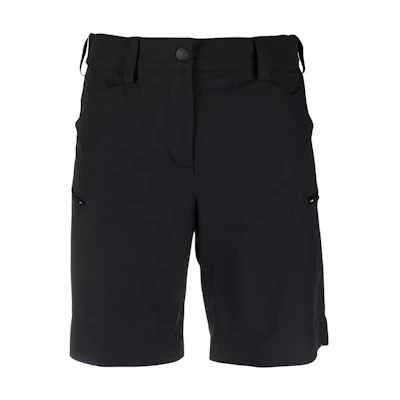 Moncler Grenoble SS23 Logo Print Black Mid-Rise Loose Fit Shorts . I10982B00001539DG999