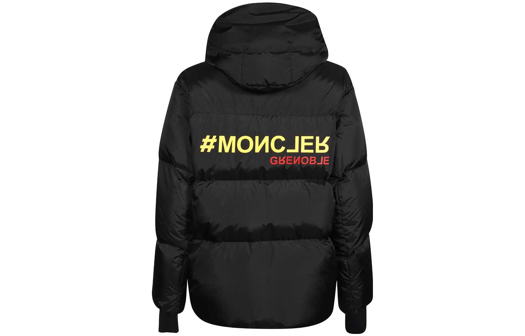 Moncler Grenoble SS23 Matte Black Hooded Down Jacket Mens. 1A000665399E999 圖 3