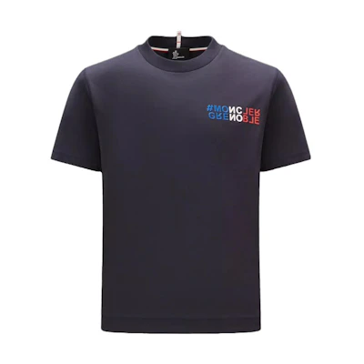 Moncler Grenoble SS23 Mirror Logo Crewneck T-Shirt Black I20978C0000383927773
