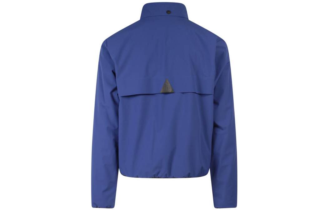 Moncler Grenoble SS23 Solid Logo Print Stand Collar Jacket Navy Blue - Men’s 1A000115399D735 圖 3