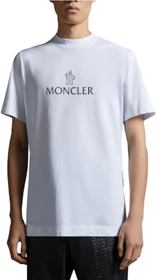 Moncler Grenoble SS24 Silicone Patch Crewneck T-Shirt Putih. J10918C00060829H8001 Shop Moncler Grenoble SS24 Silicone Patch Crewneck T-Shirt Putih. J10918C00060829H8001