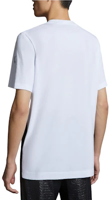 Moncler Grenoble SS24 Silicone Patch Crewneck T-Shirt Putih. J10918C00060829H8001 Purchase Moncler Grenoble SS24 Silicone Patch Crewneck T-Shirt Putih. J10918C00060829H8001