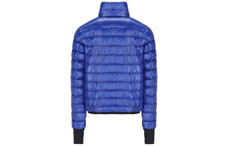 Moncler Grenoble Winter Down Jacket Blue with Quilted Sleeves Patch Design. 1A00027539YL754 圖 3