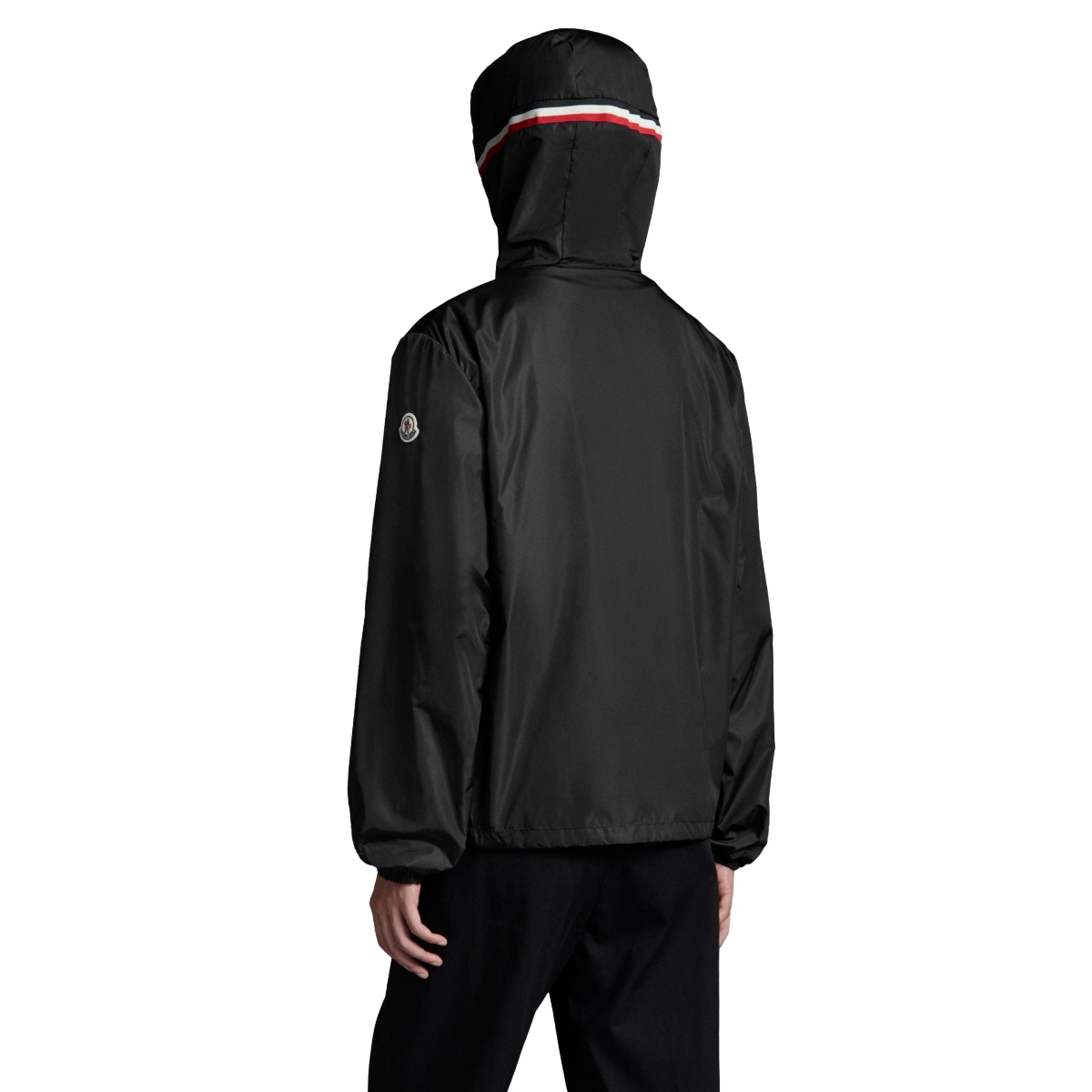 Purchase Moncler Grimpeurs Logo Patch Zip-Up Hoodie Jacket Black Mens. J10911A0009054155999