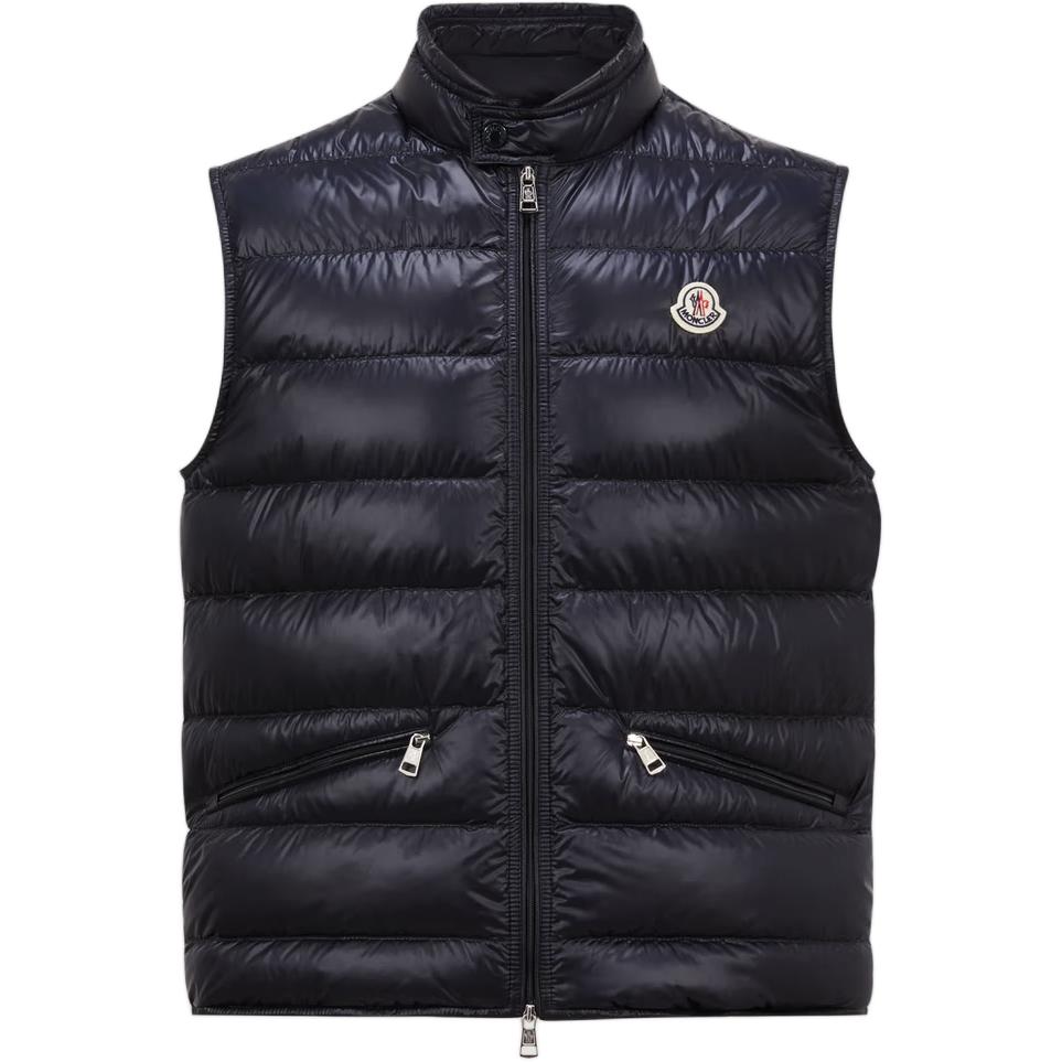 Moncler Gui Blue Down Vest Unisex Winter Ski Collection 0911A1070053029776