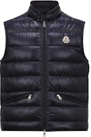 Moncler Gui Blue Down Vest Unisex Winter Ski Collection 0911A1070053029776 Moncler Gui Blue Down Vest Unisex Winter Ski Collection 0911A1070053029776