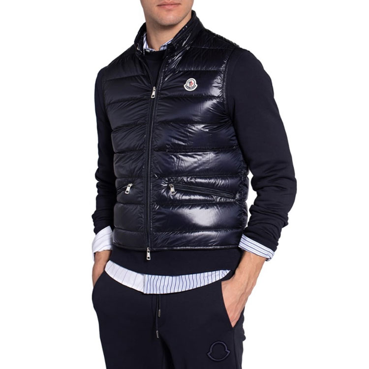 Sizing モンクレール グイ ブルー ダウンベスト ユニセックス 冬用 スキーコレクション 0911A1070053029776