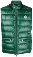 Order Moncler GUI 系列綠色字母印花背心無袖外套 男女皆宜. I20911A107005302987F