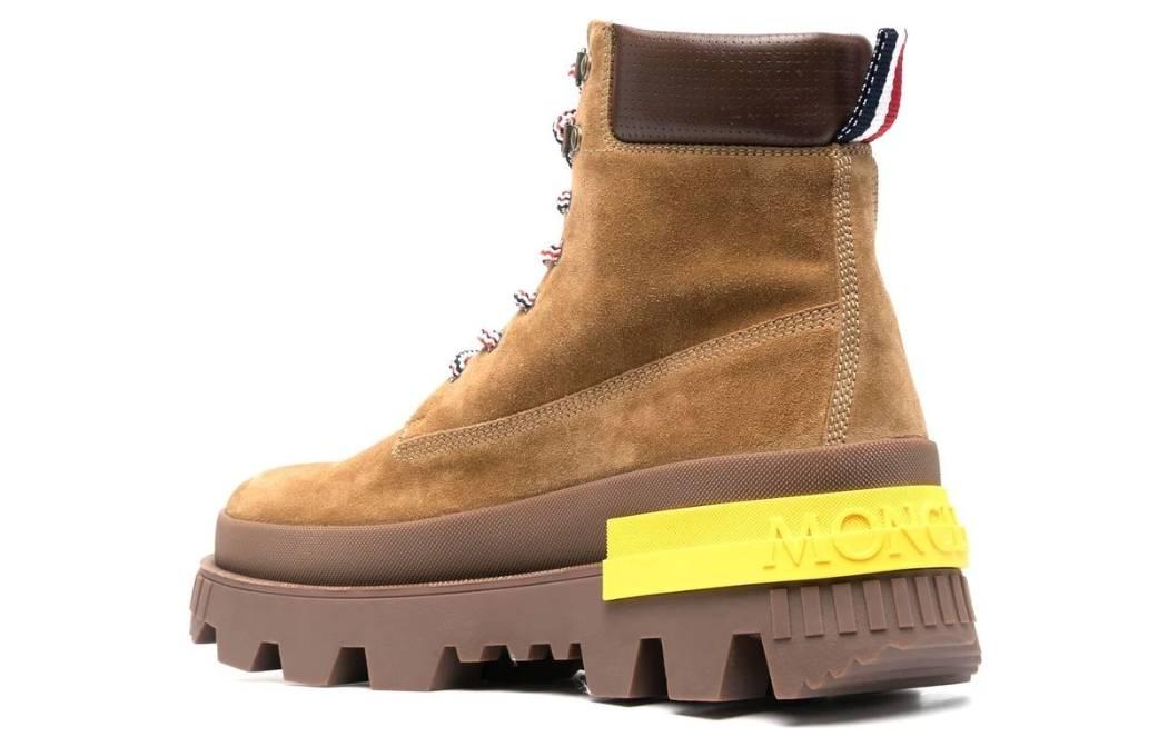 Moncler H209A4F00060 'Brown Ankle Boot' 圖 4