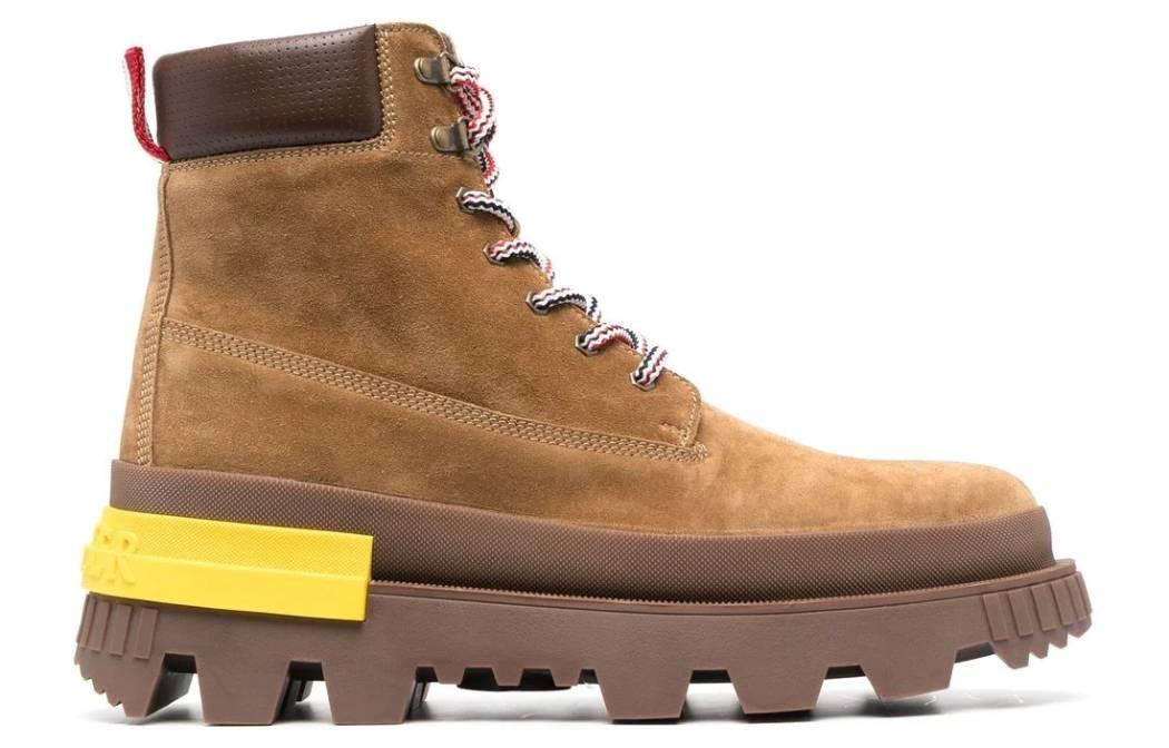 Moncler H209A4F00060 'Brown Ankle Boot' 圖 5