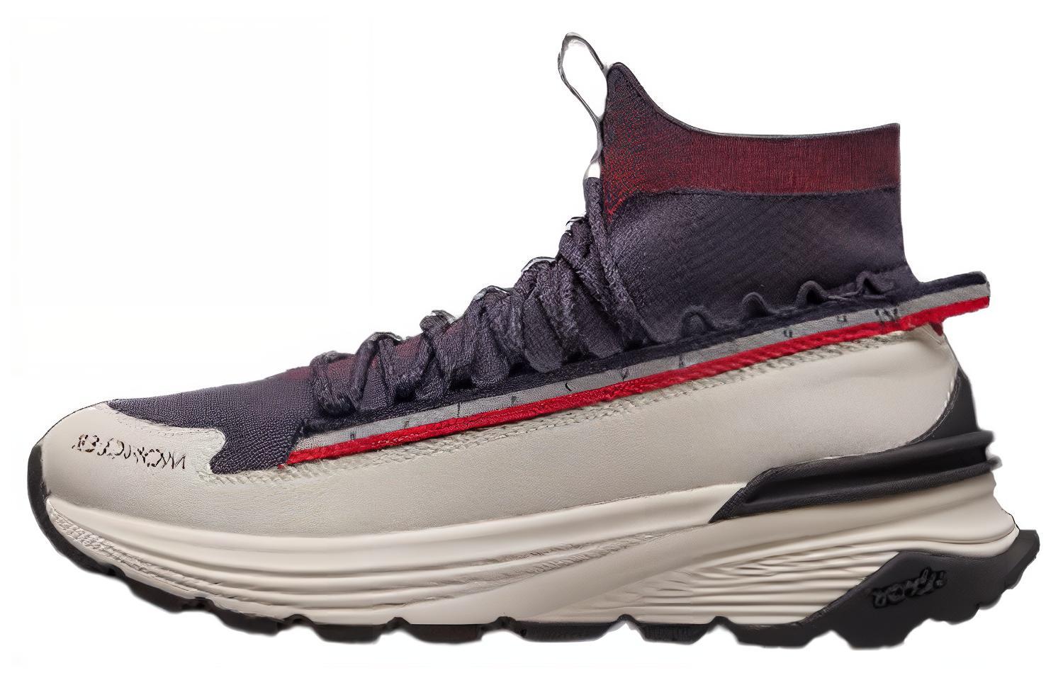 Moncler High-Top 'Brown White Comfort' I209A4M00220M2056P70