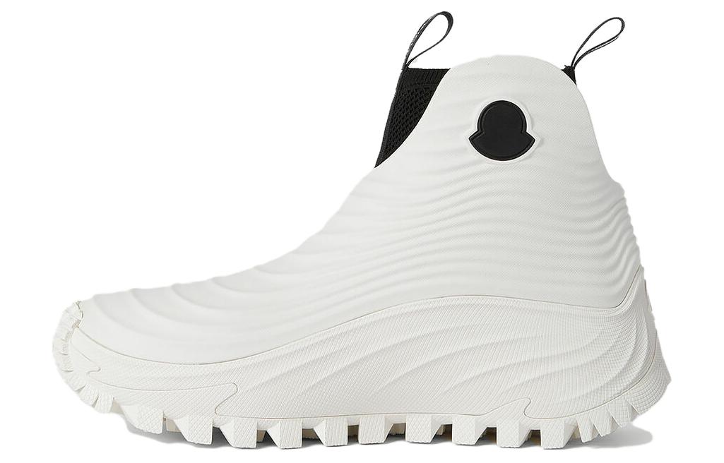 Moncler High-Top Platform Sneakers 'White'