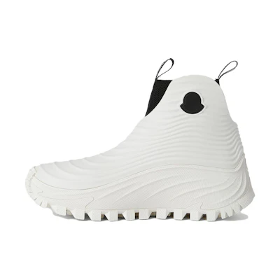 Moncler High-Top Platform Sneakers 'White'