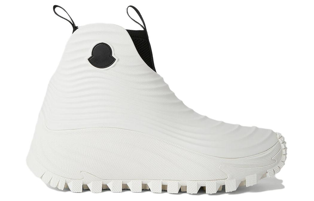 Moncler High-Top Platform Sneakers 'White' 圖 2