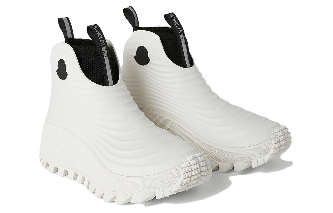 Moncler High-Top Platform Sneakers 'White' 圖 3