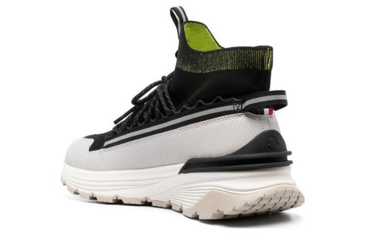 Lookbook 盟可睐黑灰色高帮运动鞋 I109A4M00220M2835P99