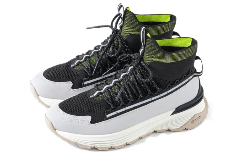 Shop 盟可睐黑灰色高帮运动鞋 I109A4M00220M2835P99