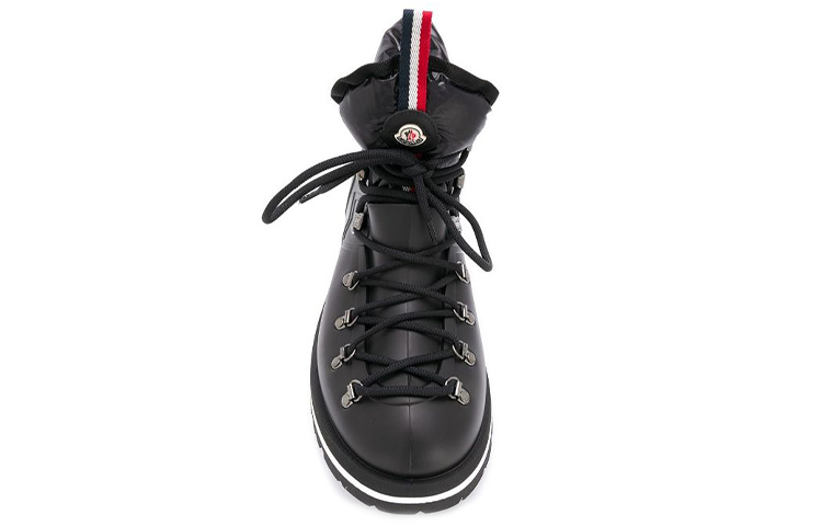 Moncler Hiking Short Boot 'Black Leather' 圖 4