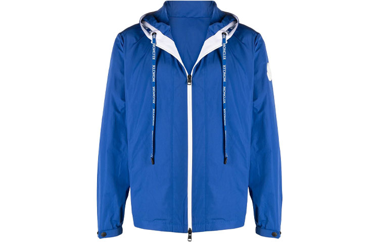 Moncler Hooded Jacket Blue G10911A7500054A91754