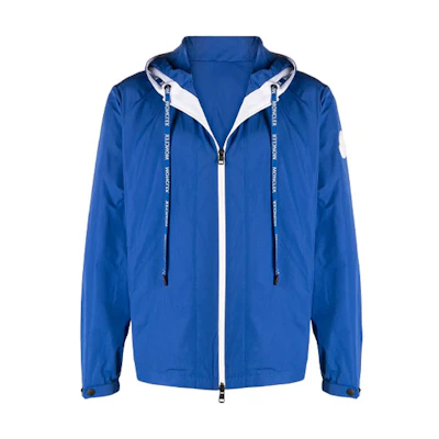 Moncler Hooded Jacket Blue G10911A7500054A91754