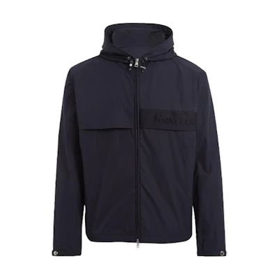 Moncler Hooded Windbreaker Jacket Casual Regular Fit F10911A7084054A9174S