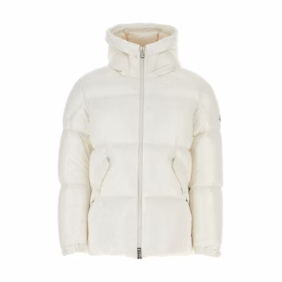 Moncler Hooded Zip-Up Puffer Jacket Solid Color Down Coat 1A001845963V034