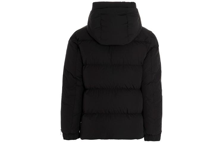 Moncler Idil Quilted Logo Zip-Up Hooded Down Jacket Black . 1A0009454A91999 圖 3