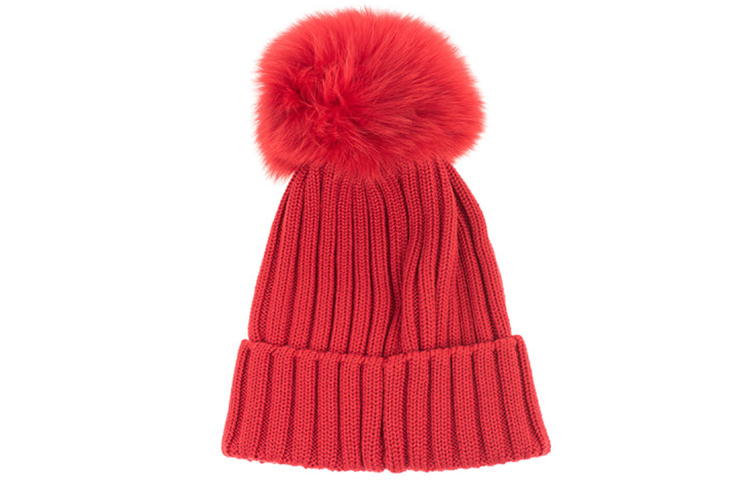 Lookbook Moncler 保暖針織毛球帽 紅色 3B70201-A9327-472
