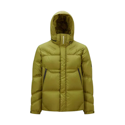 Moncler Jarama Olive Green Unisex Short Puffer Jacket with Hood. I20911A001775973I81T