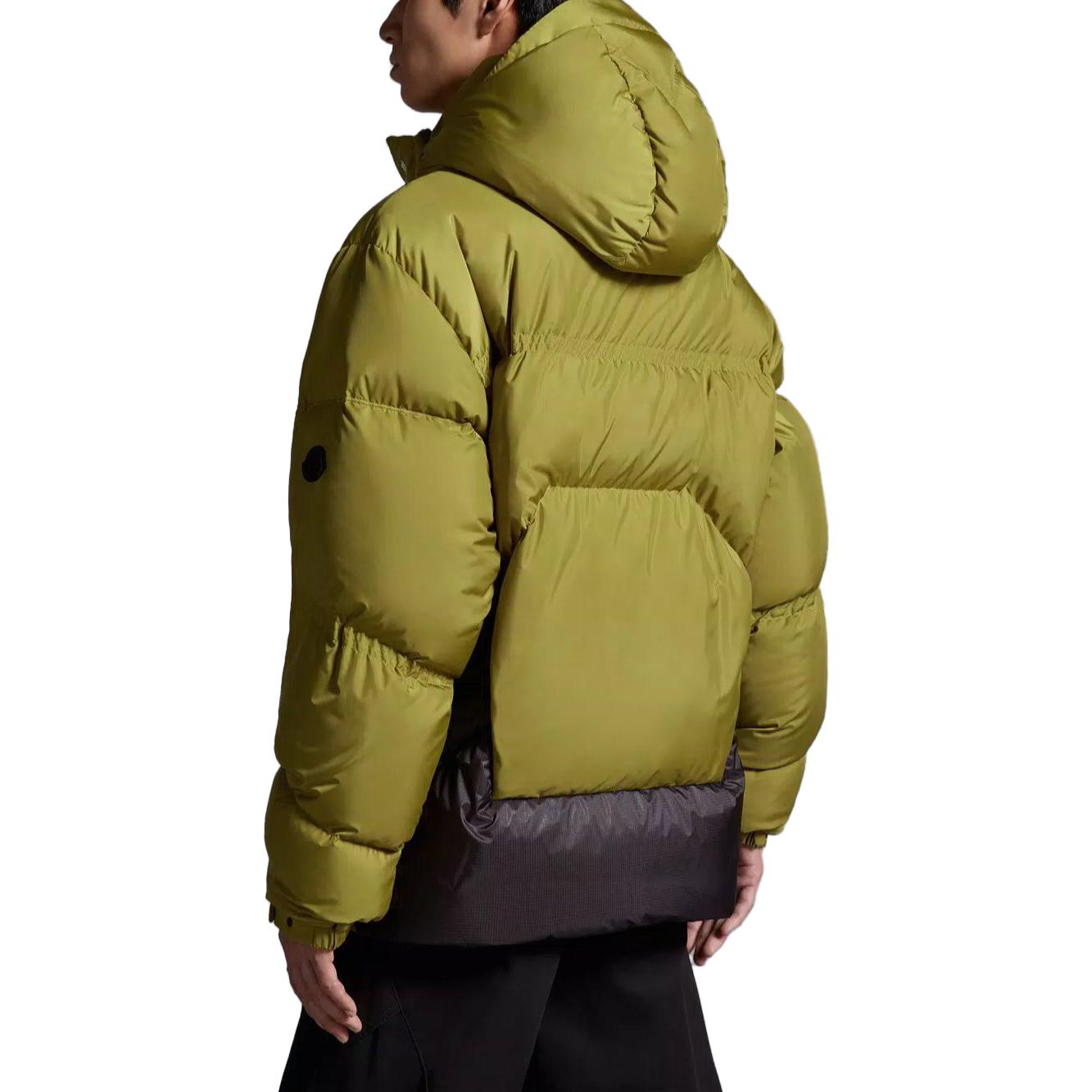 Purchase Moncler Jarama Hijau Zaitun Jaket Pendek Unisex dengan Hoodie. I20911A001775973I81T