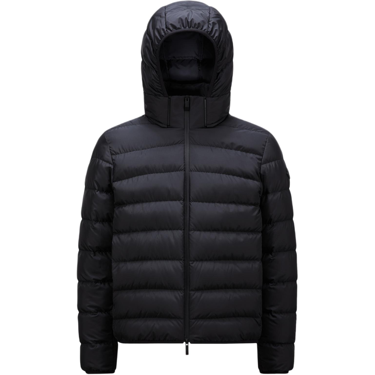 Moncler Jeluz FW24 Unisex Hooded Down Jacket Black - Lightweight & Comfy. J20911A000505973I999