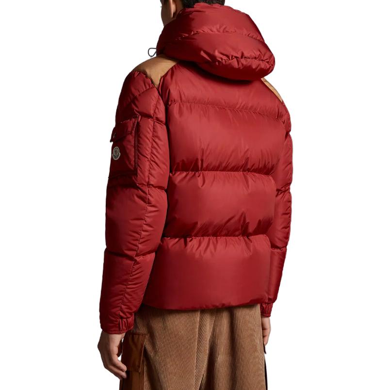 Moncler Kitinen  Red Fitted Down Jacket with Detachable Hood. I20911A001265968E439 圖 4