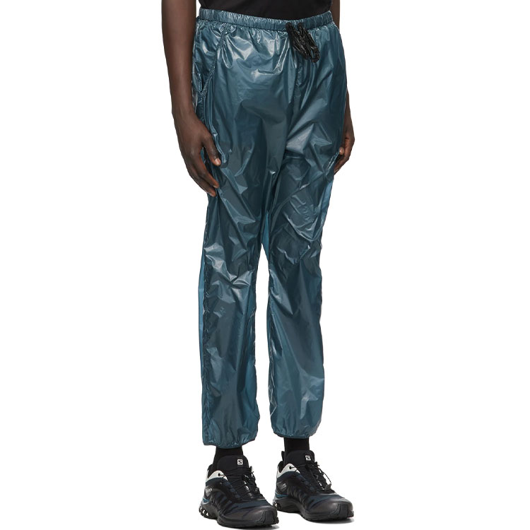 Shop Moncler Knit Lace-Up Track Pants F209H2A70100C0624