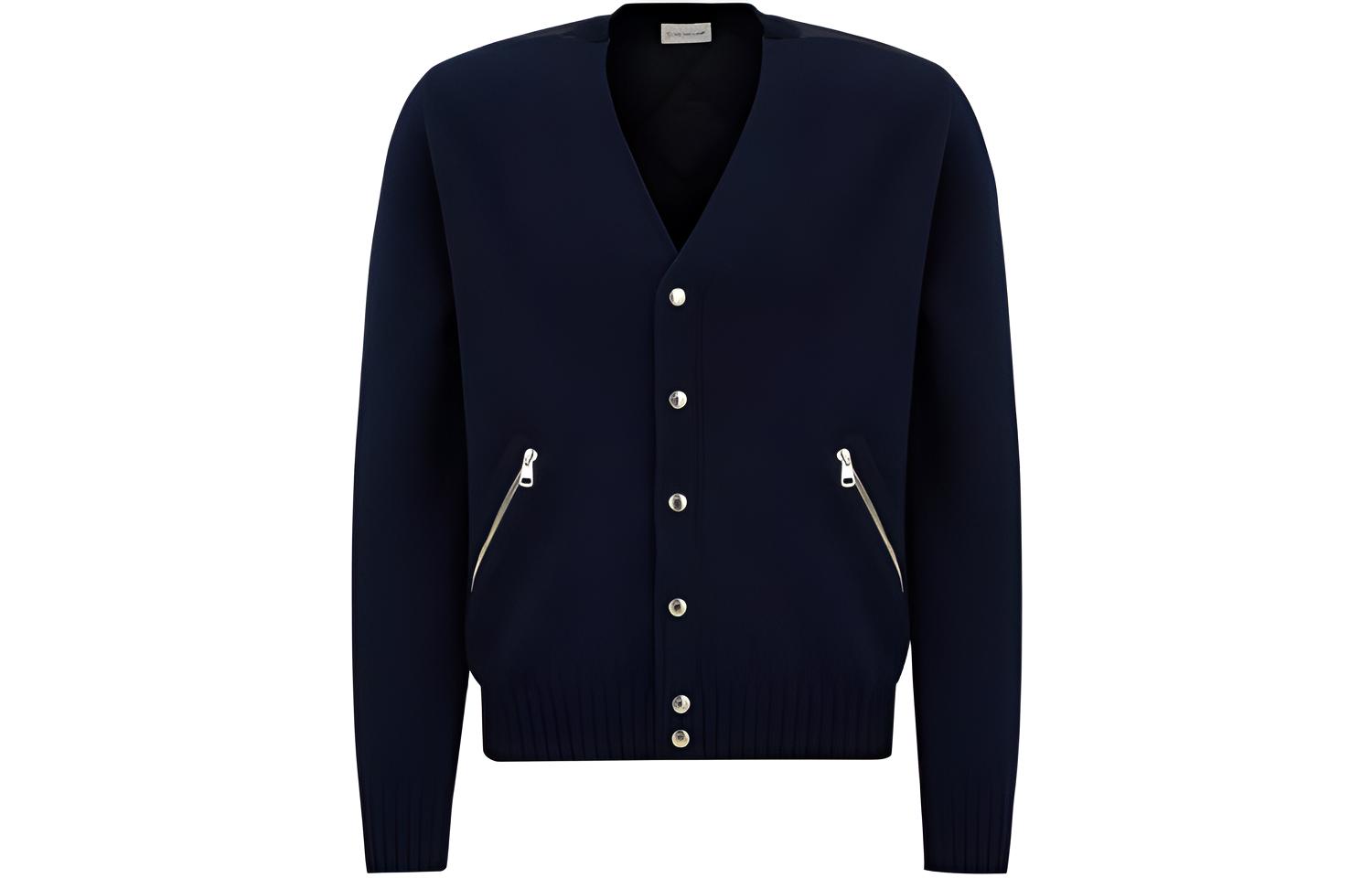 Moncler Knit Patchwork Button-Up Jacket H20919B00018M1115778