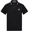 Buy Moncler Polo Negro con Logo de Rayas Tejidas 0918A7030084556999