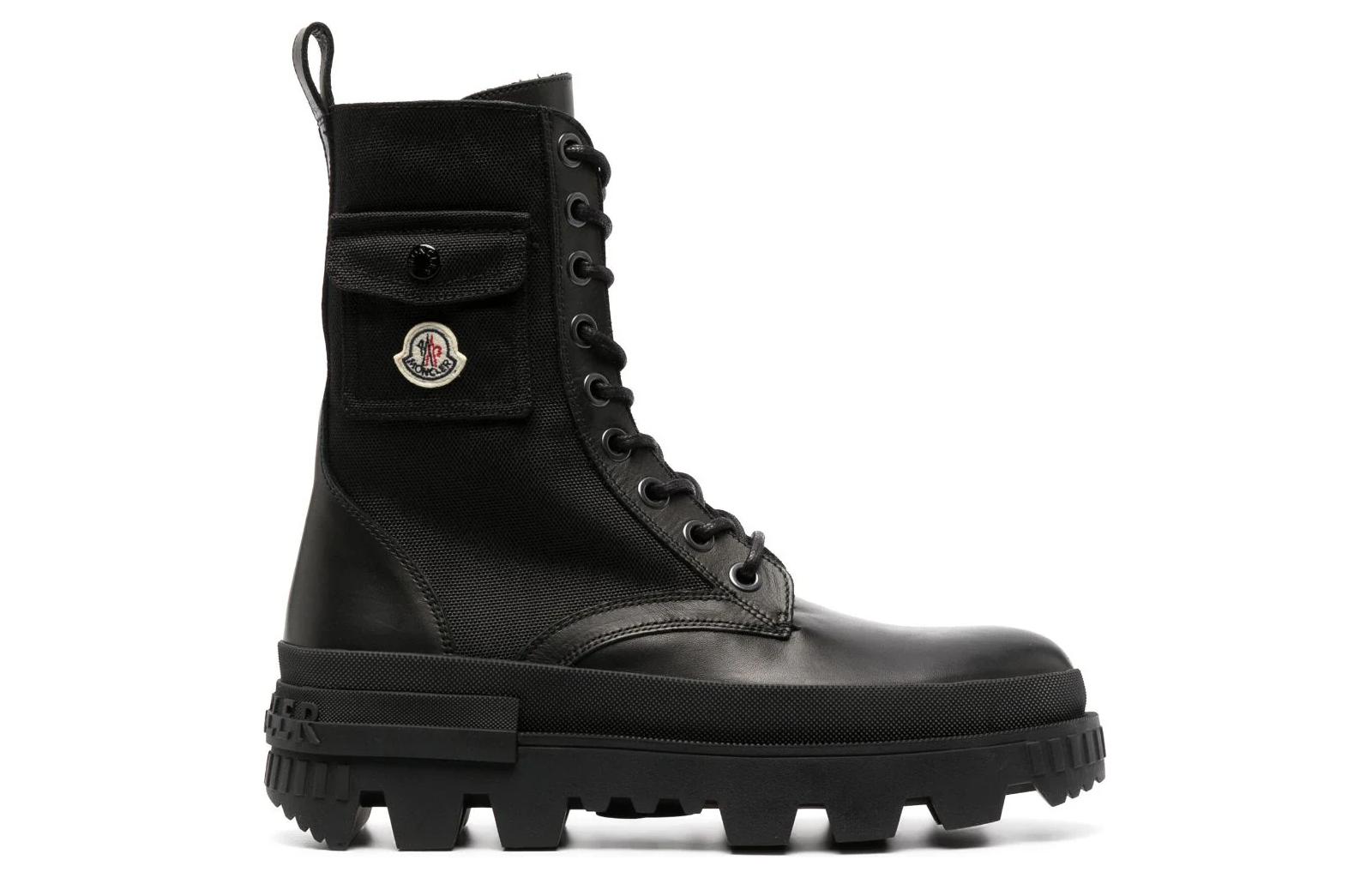 Order Moncler Konture ''Schwarzes Leder'' I109A4F00030M2908999