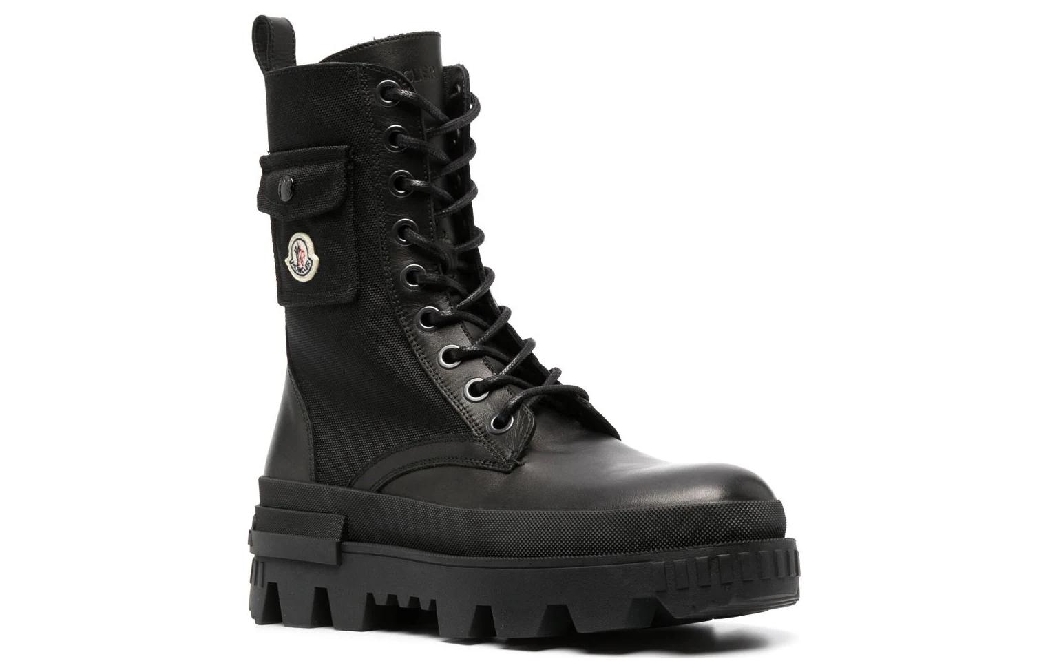 Lookbook Moncler Konture ''Schwarzes Leder'' I109A4F00030M2908999