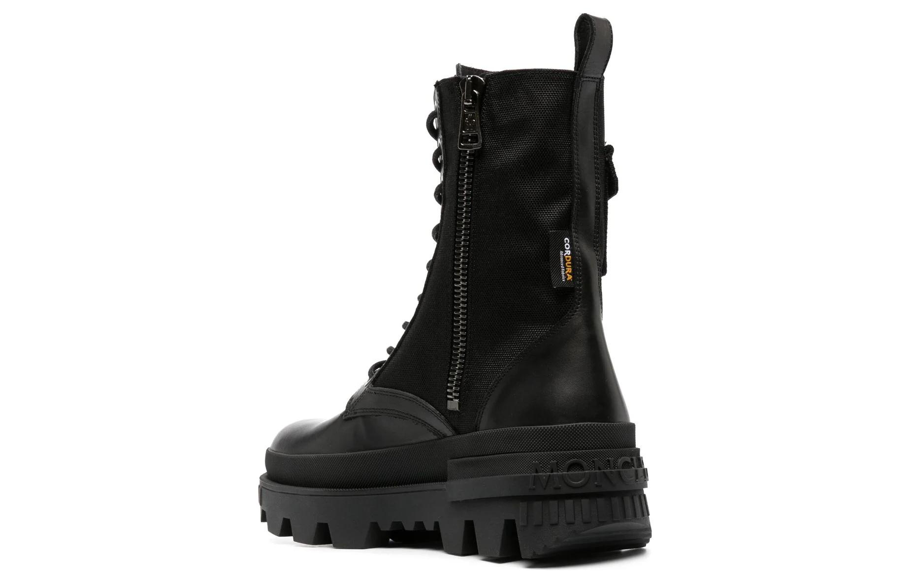 Shop Moncler Konture ''Schwarzes Leder'' I109A4F00030M2908999