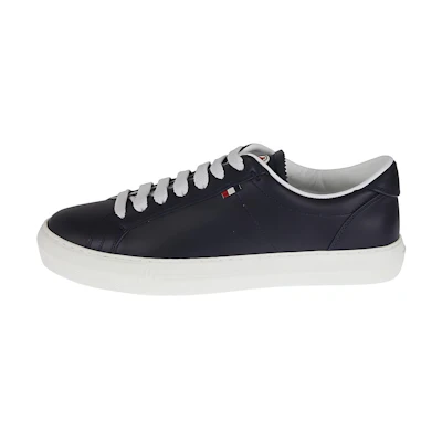 Moncler Lace-Up Sneakers 'Logo Detail Black'