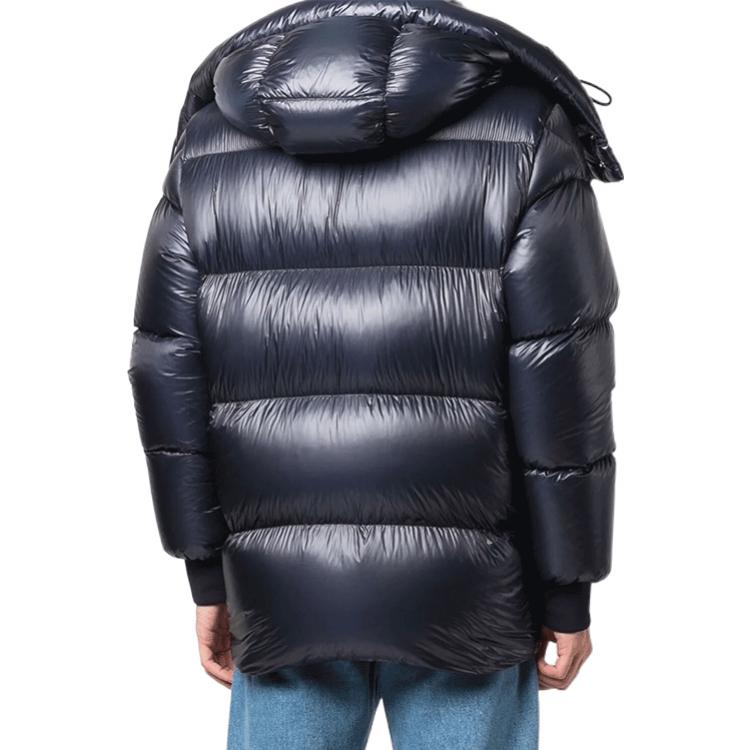 Purchase Moncler Lamentin Unisex Detachable Hood Logo Down Jacket Night Blue Winter. G20911A00161539WF742