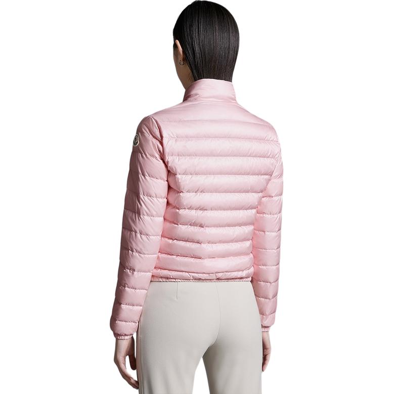 Shop Moncler Lans 短版羽絨外套夾克。 J10931A101005304850B