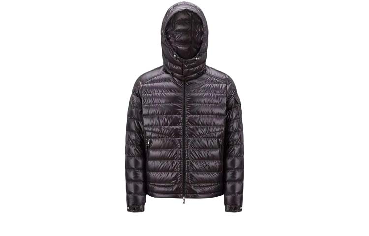 Moncler Lauros Quilted Logo Down Jacket Black Unisex I10911A00020595ZJ999 圖 2