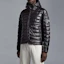 Lookbook Moncler Lauros Jaket Hitam Puff Logo Unisex I10911A00020595ZJ999