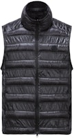 Moncler Lautaret Series Unisex Black Sleeveless Down Jacket. J10911A00106595B1999 Moncler Lautaret Series Unisex Black Sleeveless Down Jacket. J10911A00106595B1999