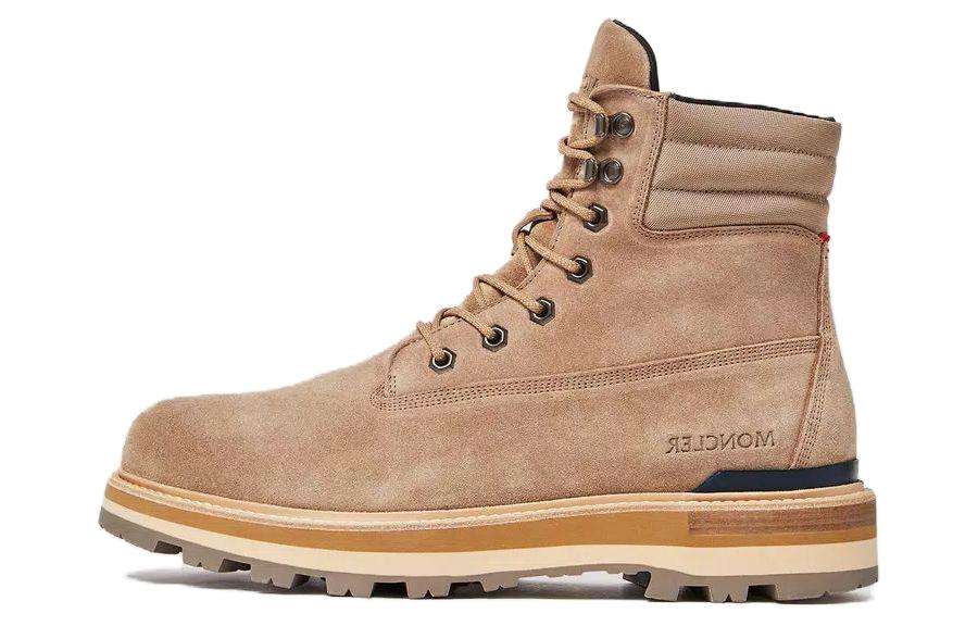 Moncler Leather CMFT Mid-Cut 'Brown'